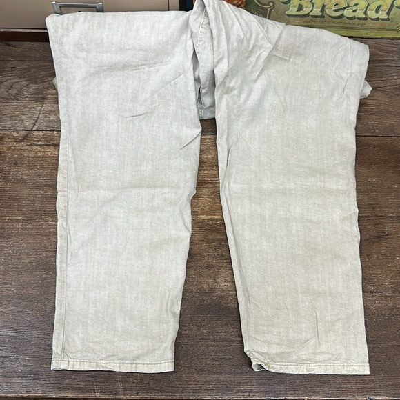 Old Navy Elastic Waist Work Pants Lounge Khaki Black Gray Wine Green Lot of 5 - Picture 4 of 8